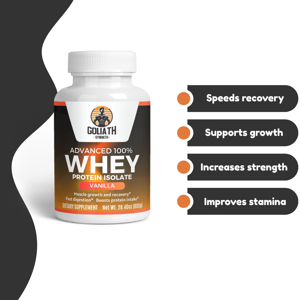 Advanced 100% Whey Protein Isolate (Vanilla)